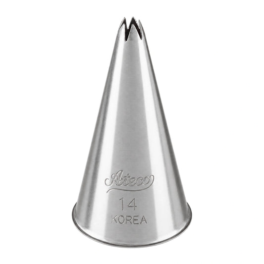 Star Tube No 14 Piping Tip - Ateco
