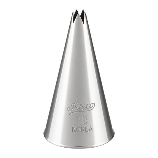 Star Tube No 15 Piping Tip - Ateco