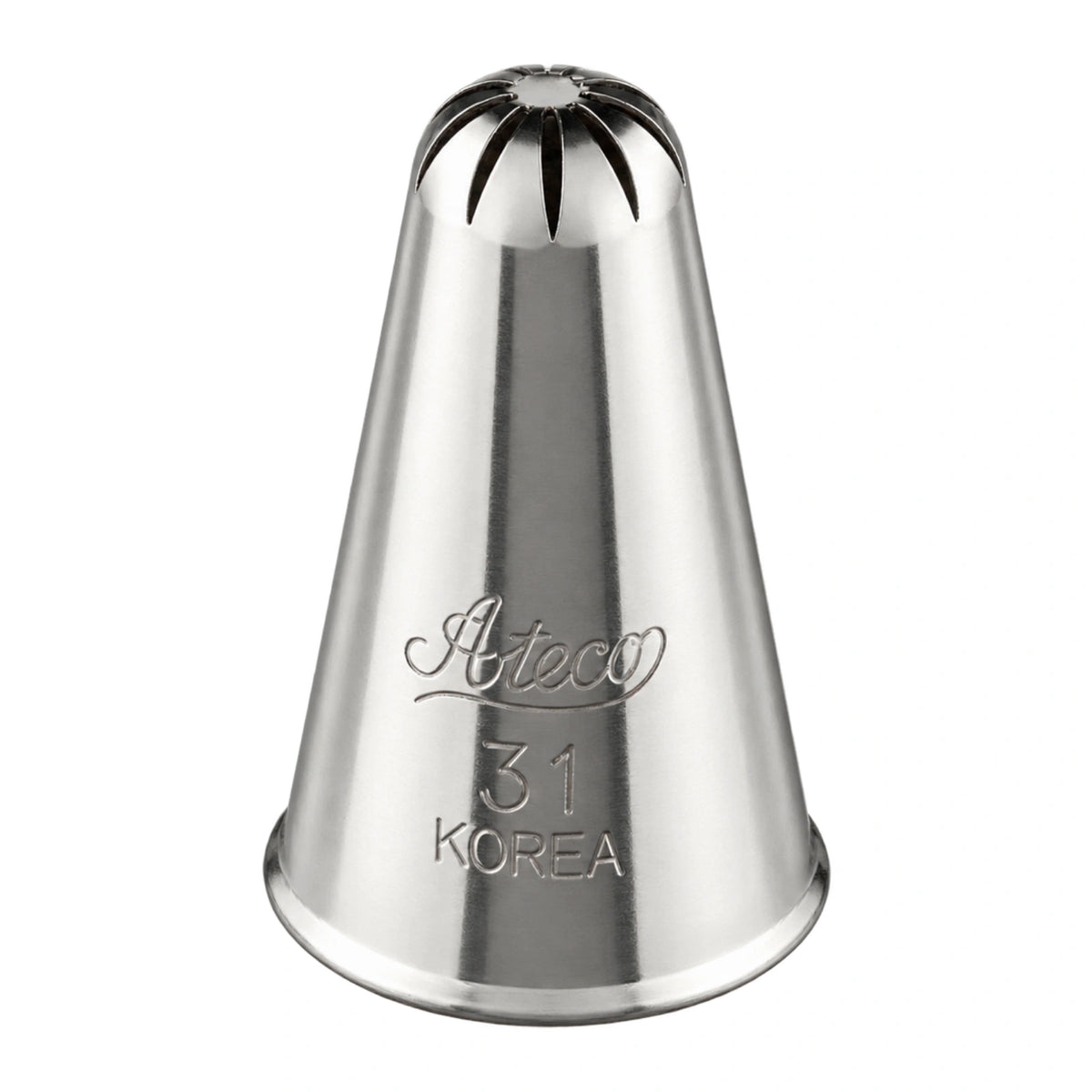 Closed Star Tube No 31 Piping Tip - Ateco