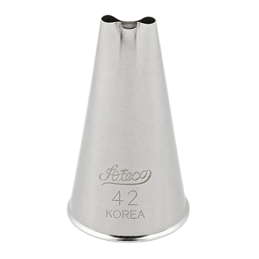 2 Hole No 42 Piping Tip - Ateco