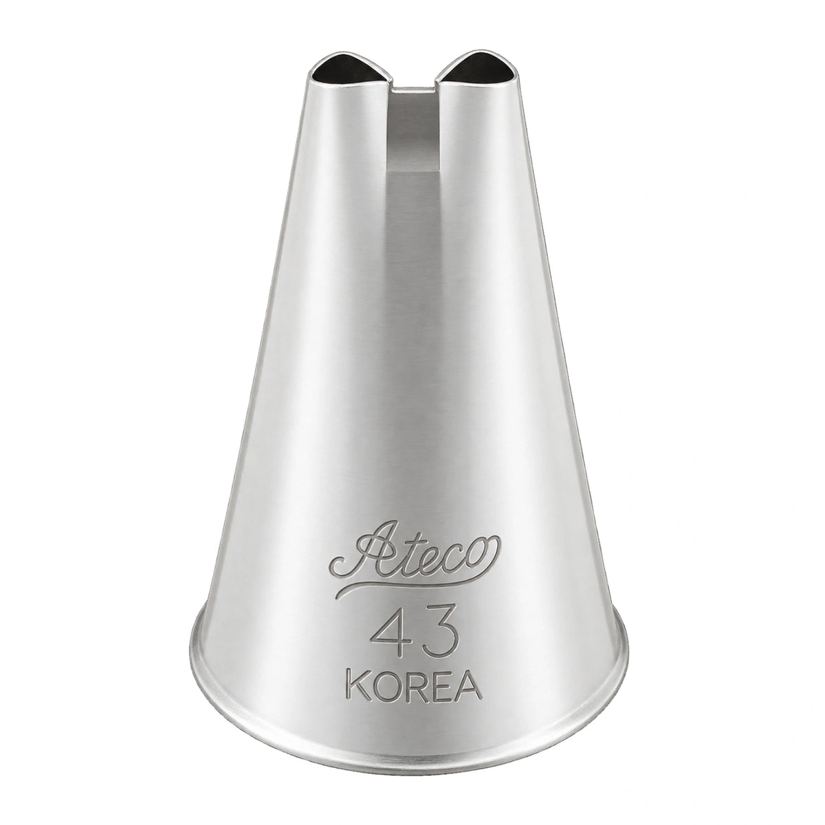 2 Hole No 43 Piping Tip - Ateco