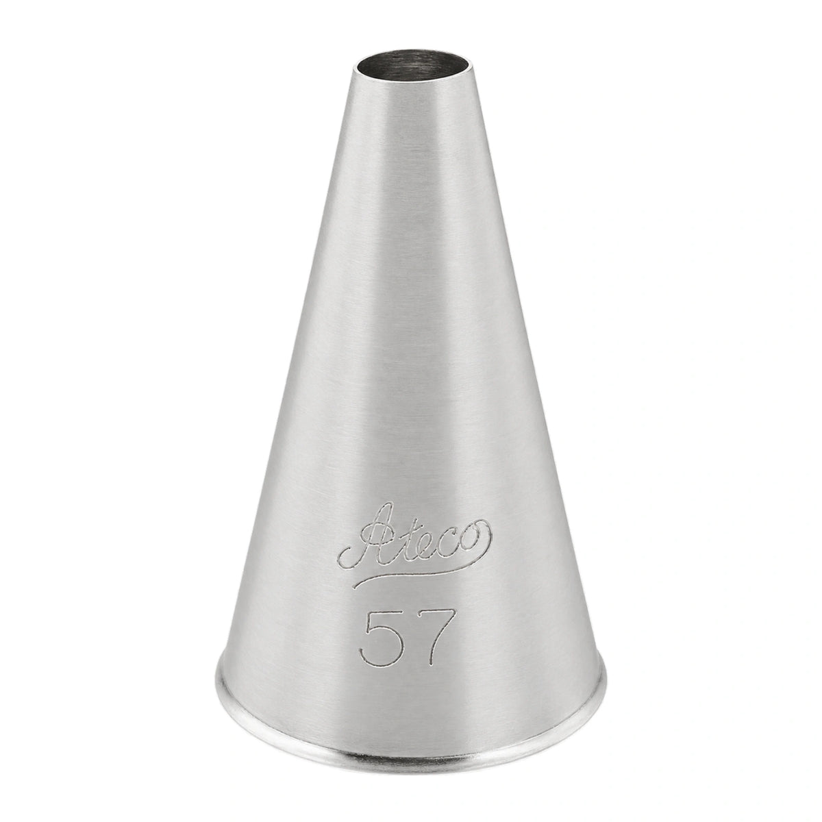 Oval Tube No 57 Piping Tip - Ateco