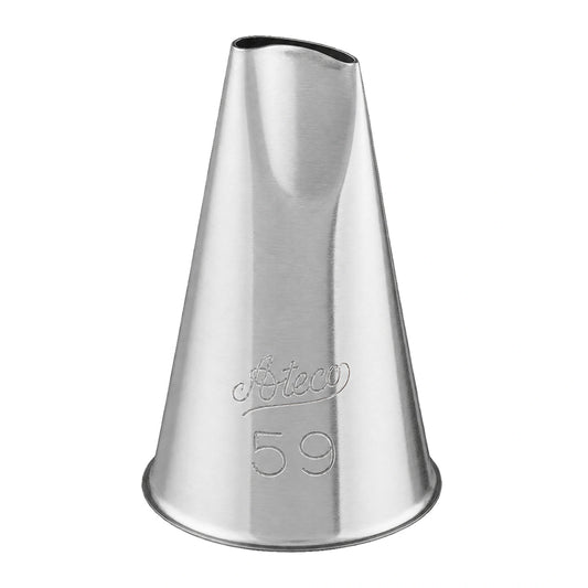 Curved Petal Tube No 59 Piping Tip - Ateco