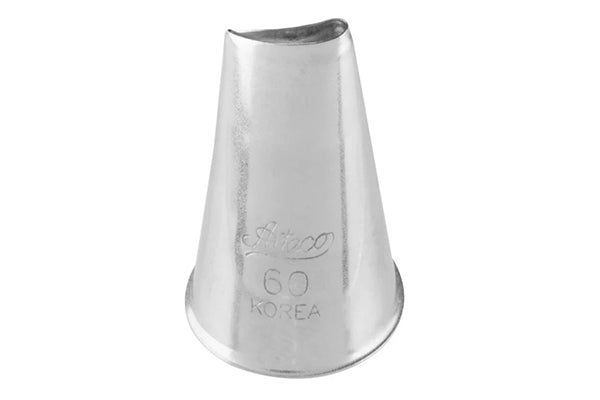 Ateco Curved Petal Piping Tips - 60