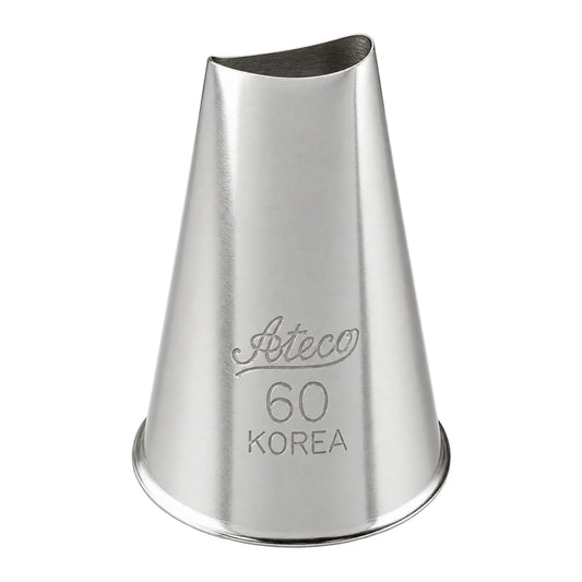 Curved Petal Tube No 60 Piping Tip - Ateco