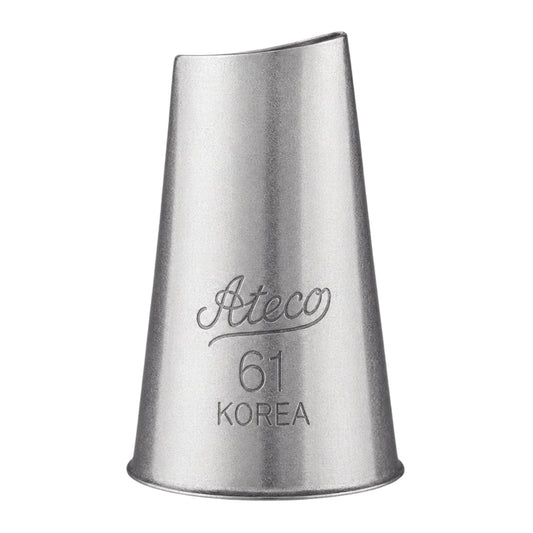 Curved Petal Tube No 61 Piping Tip - Ateco