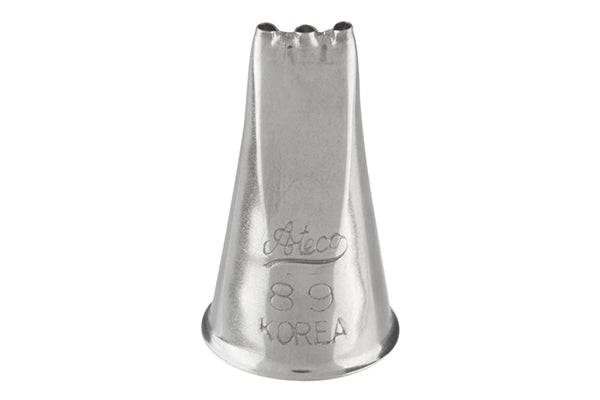 3 Hole Tube No 89 Piping Tip - Ateco