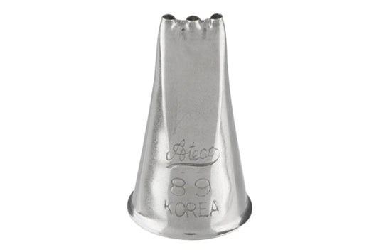 3 Hole Tube No 89 Piping Tip - Ateco