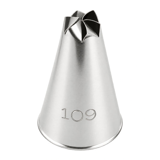 Medium Drop Tube No 109 Piping Tip - Ateco