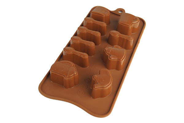 Tea Party - Easy Flex Chocolate Silicone Mould - Iconic Cake Art
