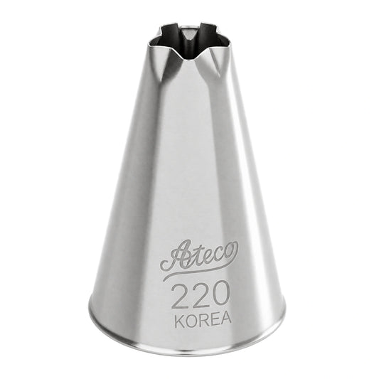 Drop Flower Tube No 220 Piping Tip - Ateco