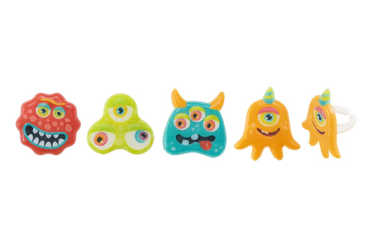 Eyeball Monsters Cupcake Rings (12 Pack) - Iconic Cake Art
