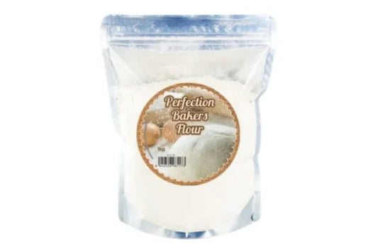 High Protein Perfection Bakers Flour - Bread Making Ingredients 1kg - Iconic Cake Art