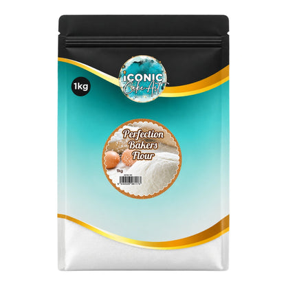 High Protein Perfection Bakers Flour - Bread Making Ingredients 1kg - Iconic Cake Art