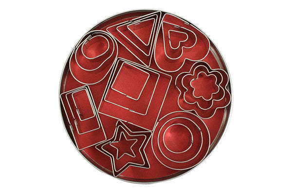 24 Inch Dia. Daily Bake Miniature Cookie Cutter Set 12cm - D.Line