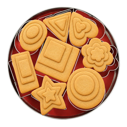 24 Inch Dia. Daily Bake Miniature Cookie Cutter Set 12cm - D.Line
