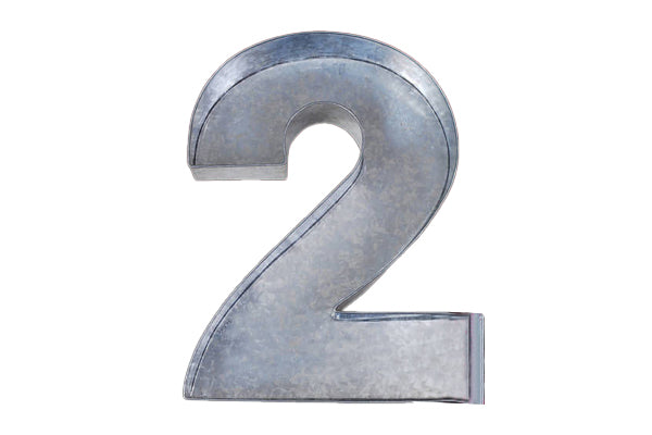 Number Two - 2 - Cake Pan 10 Inch - Iconic Cake Art