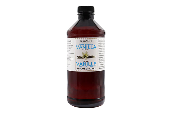 Clear Vanilla Extract 1 - Double Strength 473ml - Lorann