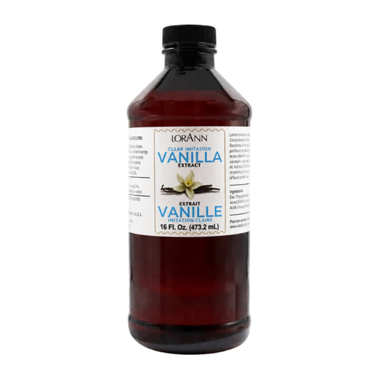 Clear Vanilla Imitation Extract 2oz - Lorann