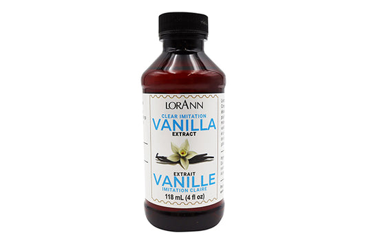 Clear Vanilla Extract - Double Strength 118.3ml - Lorann