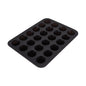 Daily Bake Silicone 24 Cup Mini Muffin Pan - Charcoal - D.Line