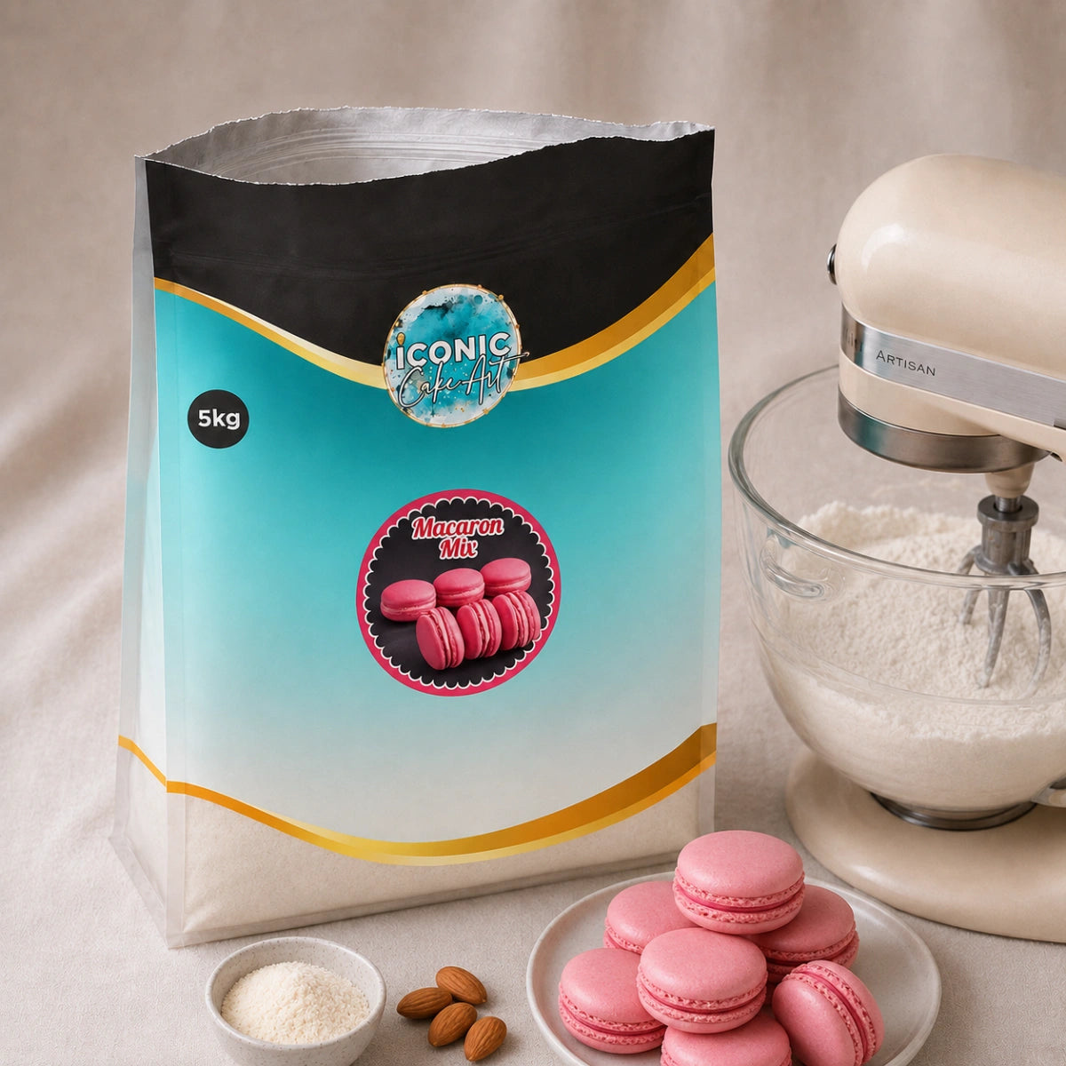 Macaron Mix 5kg - Iconic Cake Art