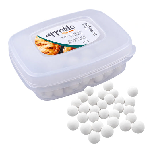 Ceramic Pie Weights in Reusable Tub 450g - Appetito