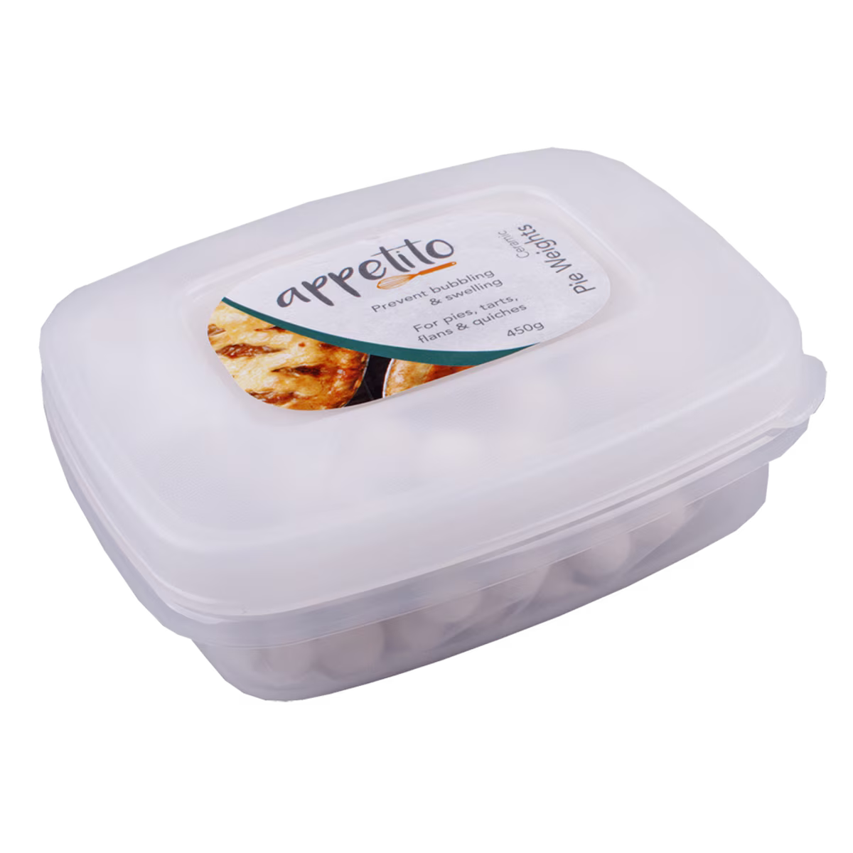 Ceramic Pie Weights in Reusable Tub 450g - Appetito