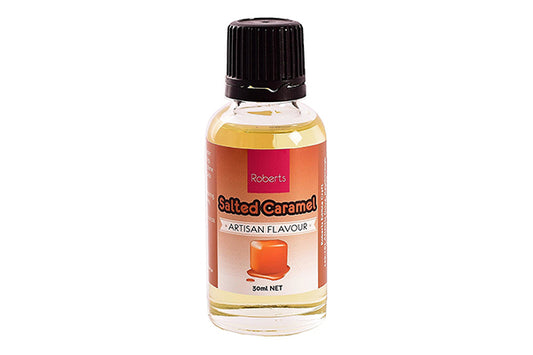 Caramel Salted Flavoured Essence 30ml - Roberts Edible Craft