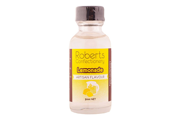 Lemonade Natural Flavoured Essence 30ml - Roberts Edible Craft