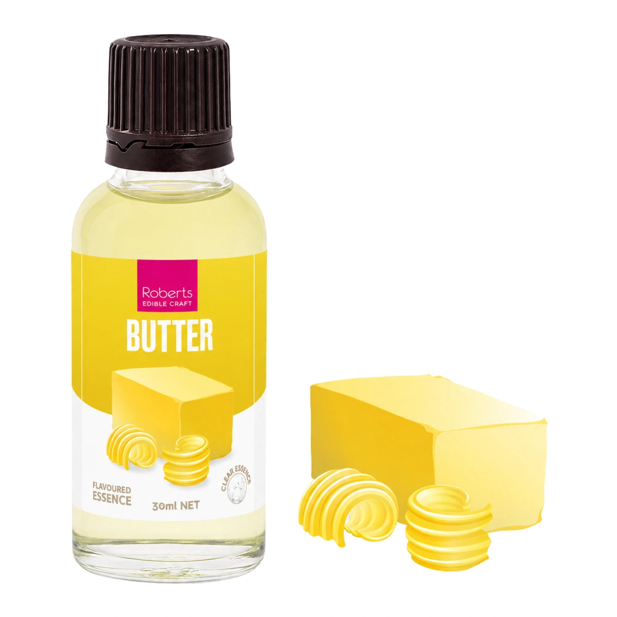 Butter Flavoured Essence 30ml - Roberts Edible Craft