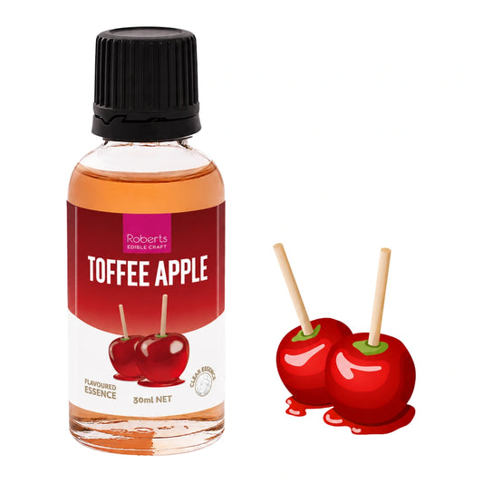 Toffee Apple Flavoured Essence 30ml - Roberts Edible Craft