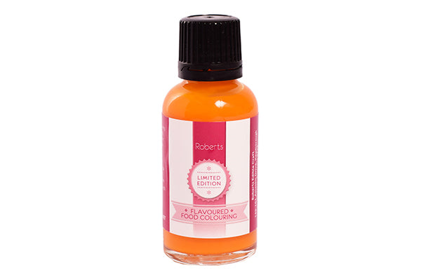 Mandarin Flavoured Food Colouring 30ml - Roberts Edible Craft