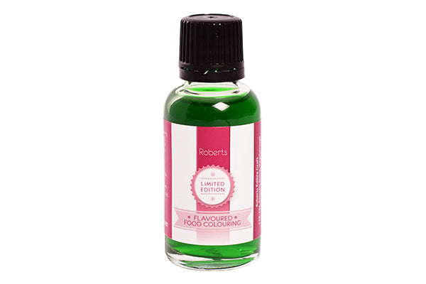 Green Apple Flavoured Food Colouring 30ml - Roberts Edible Craft