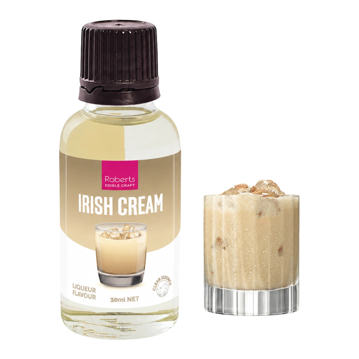 Cream Irish Liqueur Flavour 30ml - Roberts Edible Craft