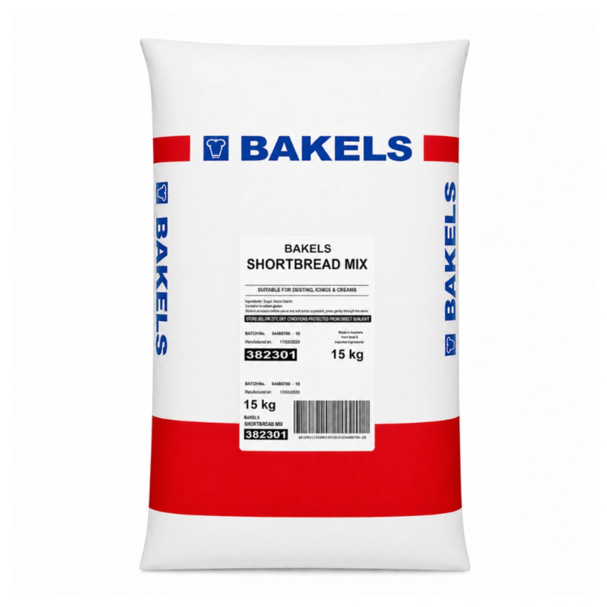 Shortbread Mix 15kg - Bakels
