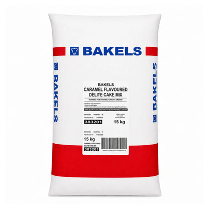 Caramel Flavoured Delite Cake Mix 15kg - Bakels