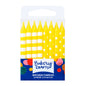 Yellow Stripes and Dots Specialty Candles - Bakery Crafts