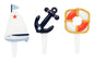 Nautical Puffy Decopics - Bakery Crafts