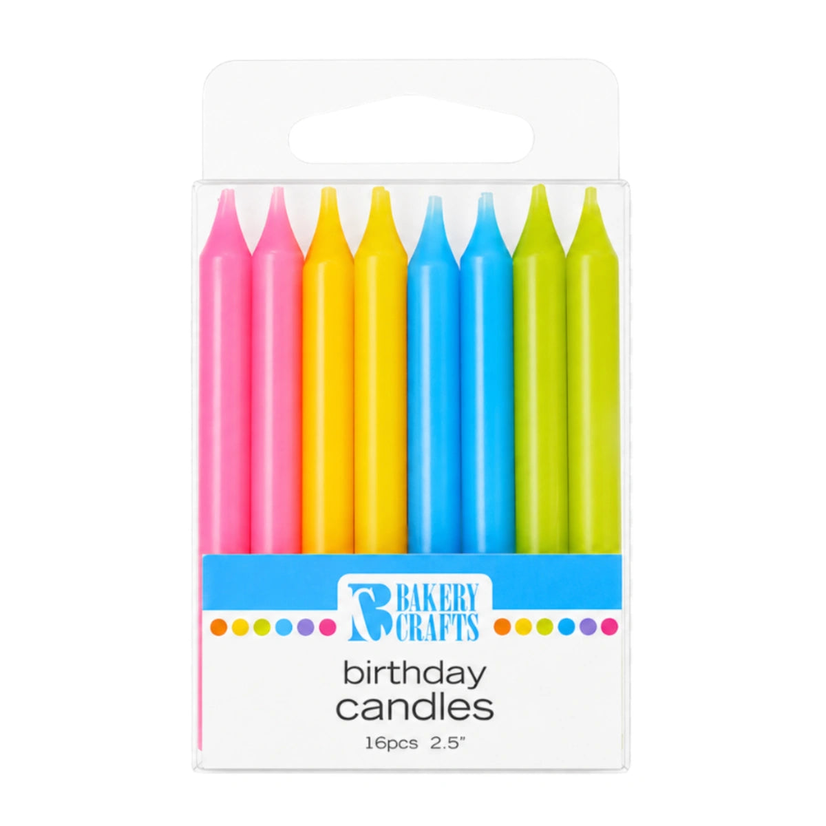 Assorted Smooth and Spiral Candles - Bakery Crafts