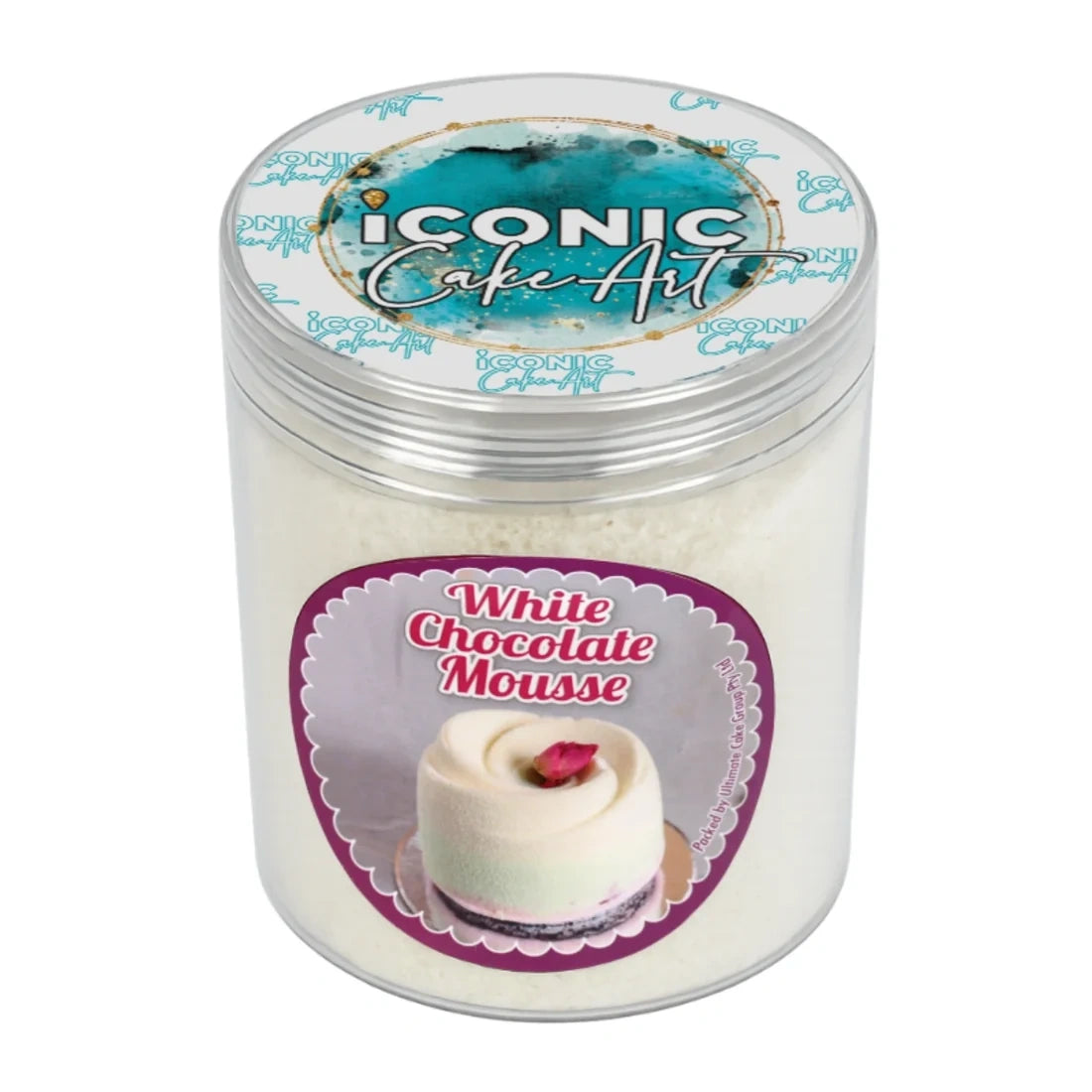 White Mousse Mix 250g - Iconic Cake Art
