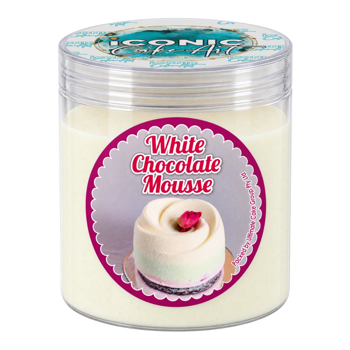 White Mousse Mix 250g - Iconic Cake Art