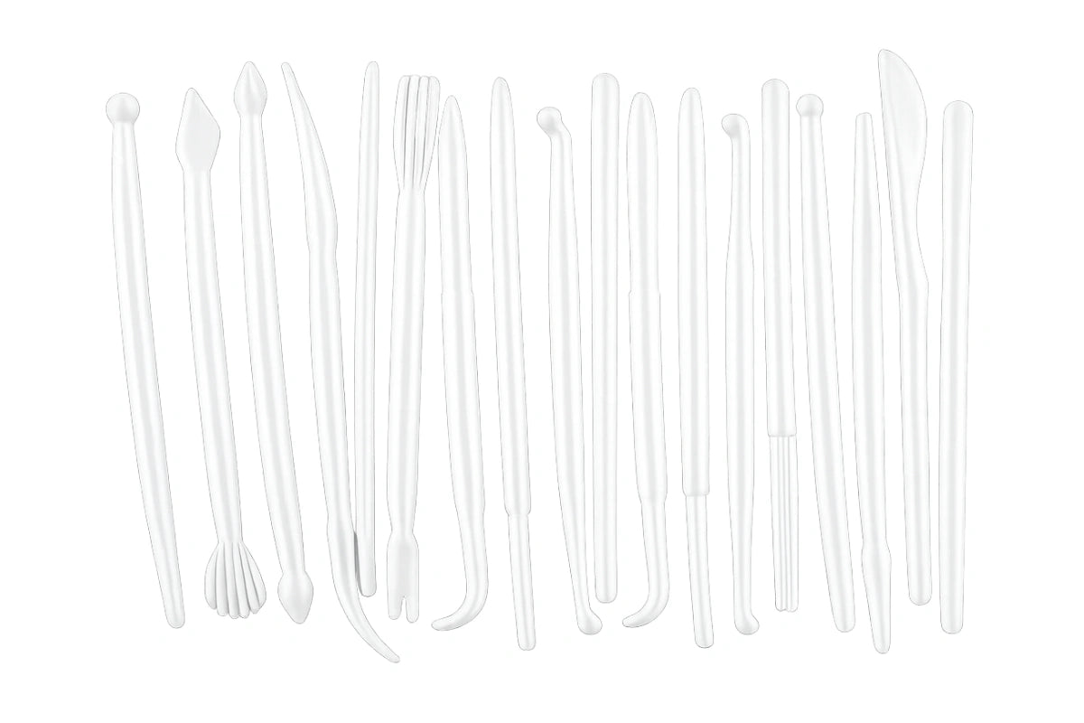 Mini Sculpting Tools Fondant - Gum Paste Modelling Tool (14 Pack) - Ateco