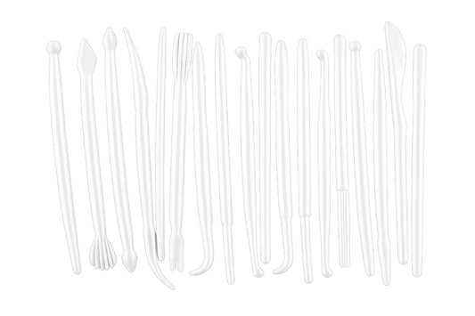 Mini Sculpting Tools Fondant - Gum Paste Modelling Tool (14 Pack) - Ateco