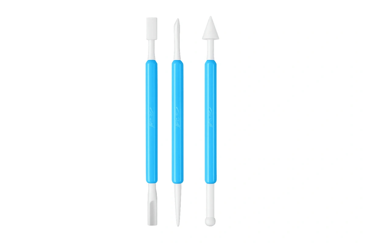 Non Stick Sculpture Tools Fondant - Gum Paste Modelling Tool (3 Pack) - Ateco