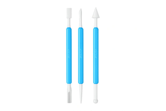 Non Stick Sculpture Tools Fondant - Gum Paste Modelling Tool (3 Pack) - Ateco