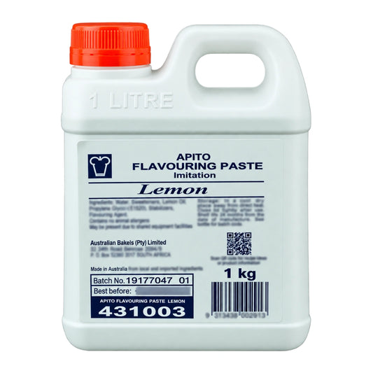 Lemon Apito Flavouring Paste 1kg - Bakels