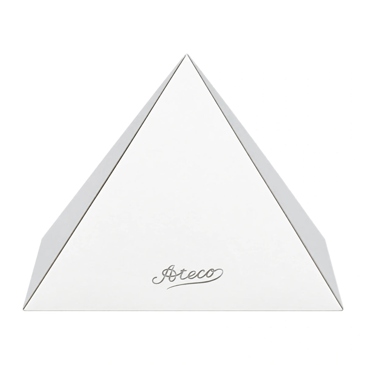 4.75 Base x 3.25 High Pyramid Dessert Mould Stainless Steel - Ateco