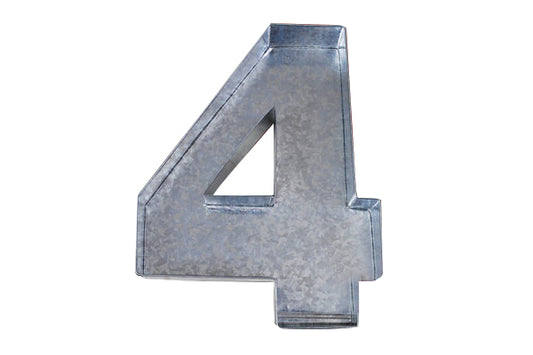 Number Four - 4 - Cake Pan 10 Inch - Iconic Cake Art