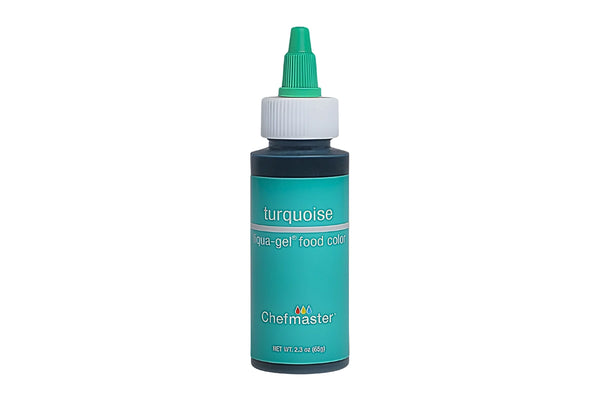 Turquoise Liqua-Gel Food Colouring 2.3oz / 65g - Chefmaster